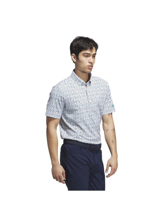 Adidas Ultimate365 Micro Argyle Polo Shirt - Image 5